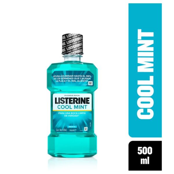 Enjuague Bucal Listerine Cool Mint x 500 ml