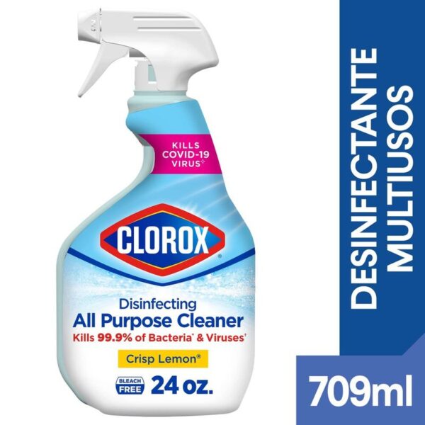 Desinfectante Clorox spray limón x709ml