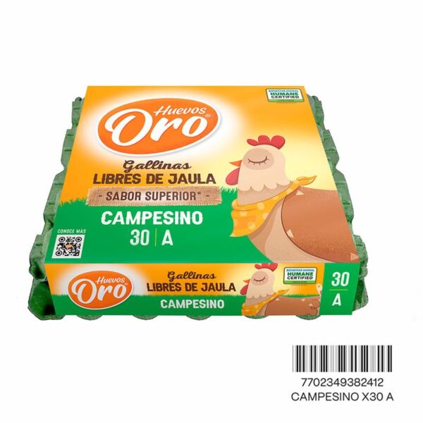 Campesino Termoencogido Oro A X30 Unidades