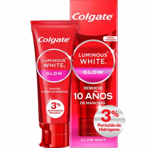 Crema Dental Blanqueadora Colgate Luminous White Glow 70gr