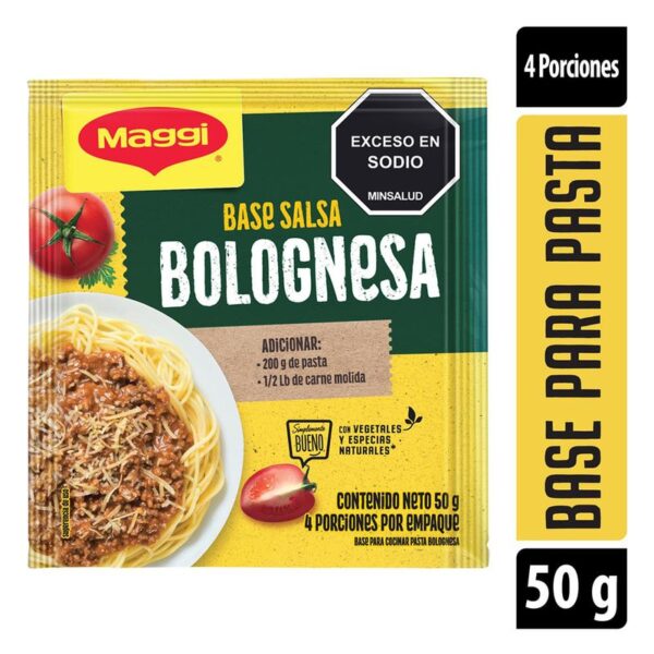 Base para pastas Salsa Bolognesa Maggi x50g