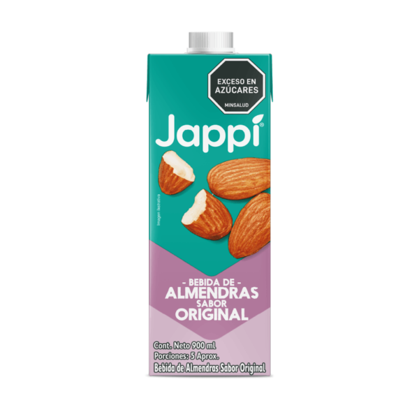 Bebida de almendras Jappi original x900ml