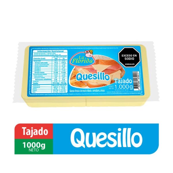 Quesillo La Florida tajado x1000g