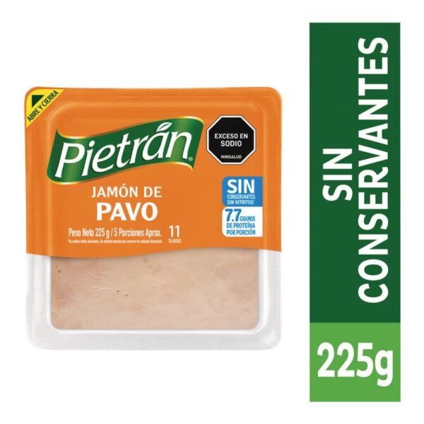 Jamón de pavo Pietrán x225g