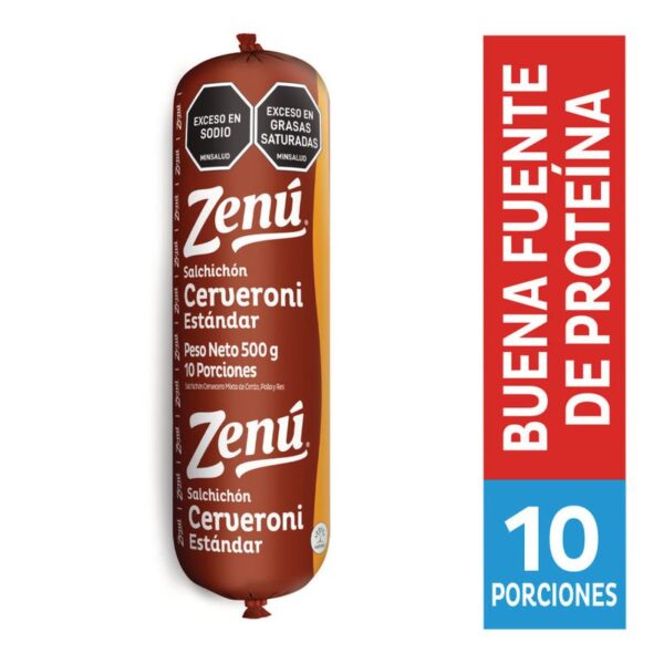 Salchichón Zenú Cerveroni x500g