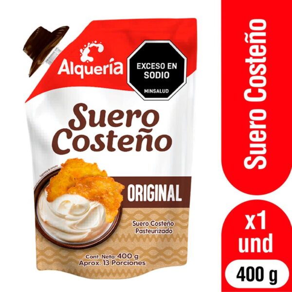 Suero Alquería Costeño x400 grs