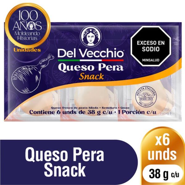 Queso Pera del Vecchio x6 Und x228 grs