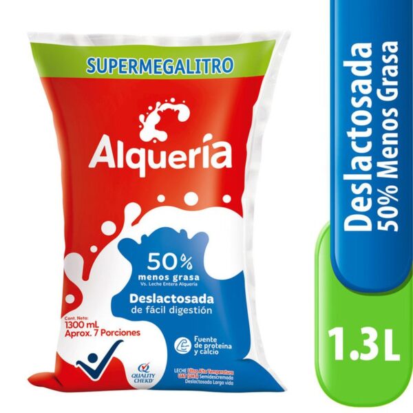 Leche Deslactosada Alquería Megalitro x1.3 lt