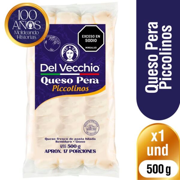 Queso Pera del Vecchio Piccolinos x500 grs