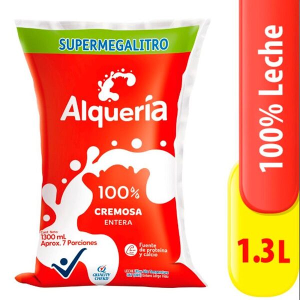 Leche Alquería Sabor Original Supermegalitro x1300 ml