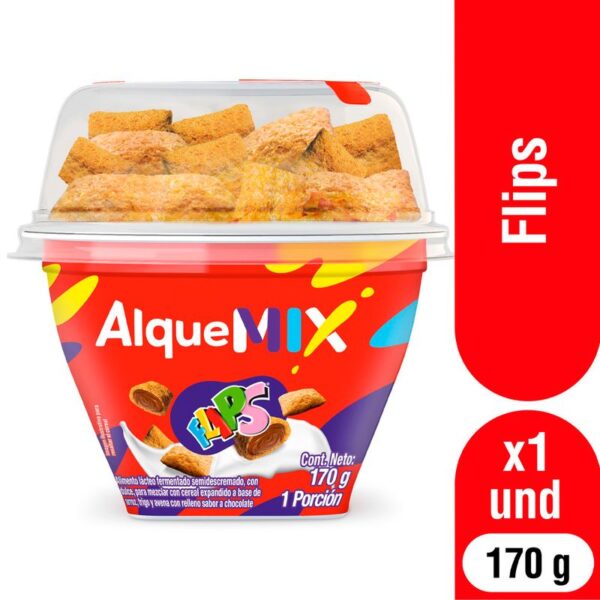 Alimento Lácteo Alquemix Flips x170 grs