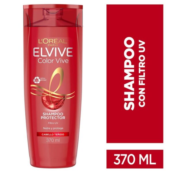 Shampo Elvive color vive x370ml