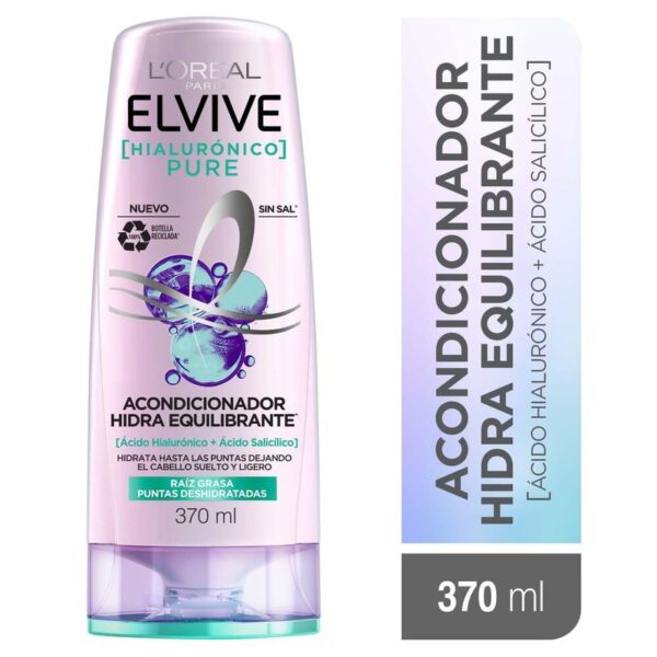 Acondicionador Elvive Pure x370ml