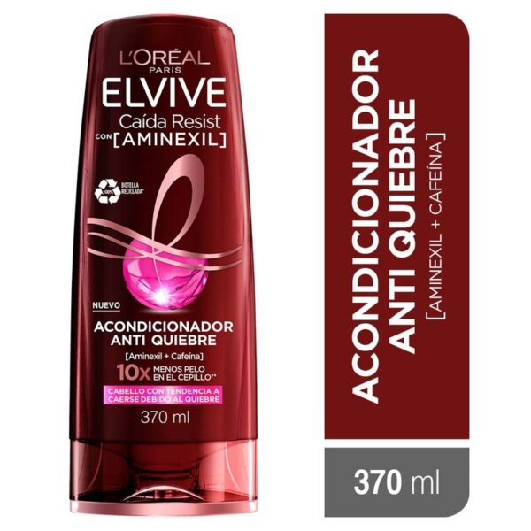 Acondicionador Elvive Caída Resist Anti Quiebre con Aminexil x370ml