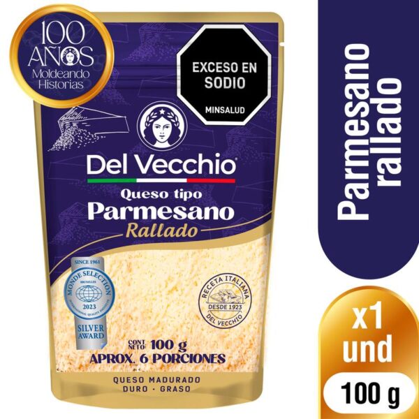 Queso Parmesano del Vecchio x100 grs