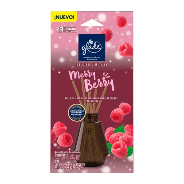 Varitas Aromatizantes Glade Edición Limitada Merry Berry 100ml