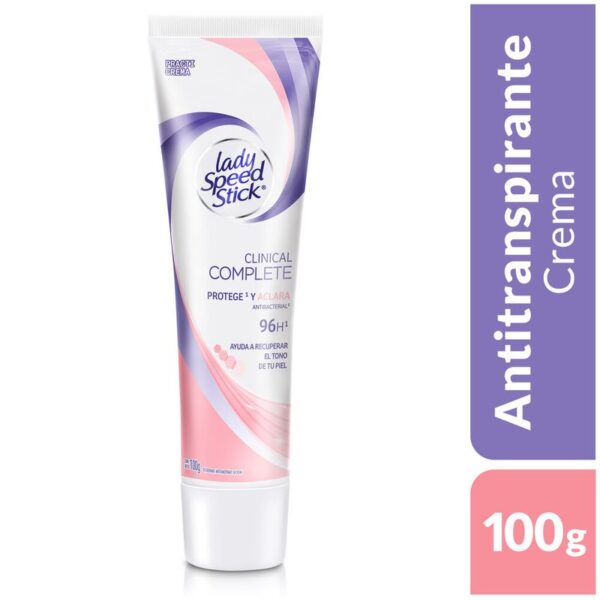 Desodorante Mujer Lady Speed Stick Clínico Protege Aclara x100g