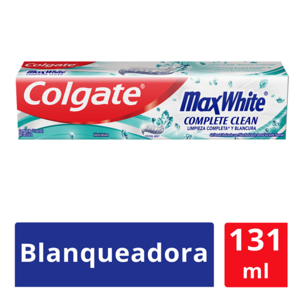 Crema Dental Colgate Max White Complete Clean 180 grs