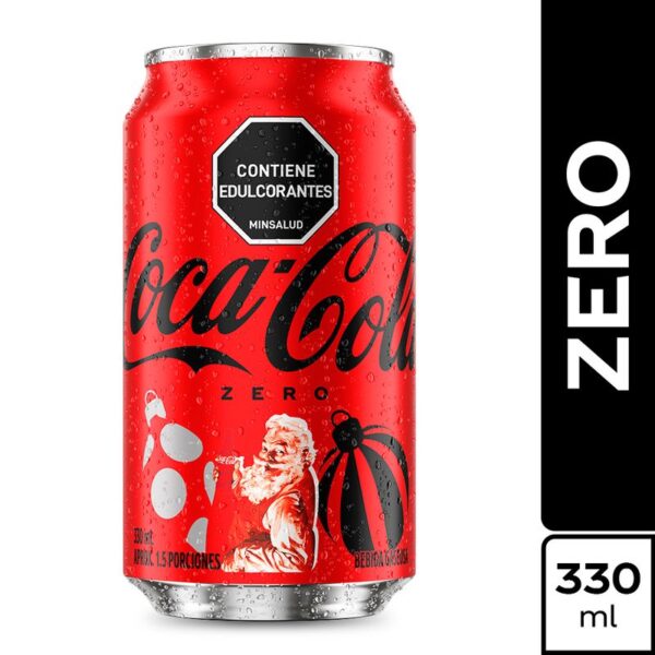 Gaseosa Coca-Cola Zero 330ml