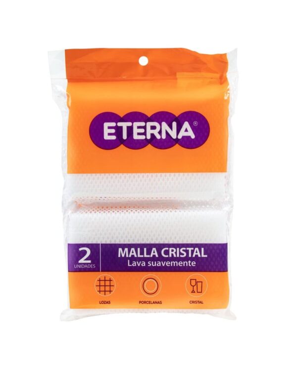 Esponja Eterna Malla Cristal X2 Unds