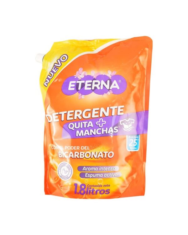 Detergente Líquido Eterna Duopack 1800 Ml