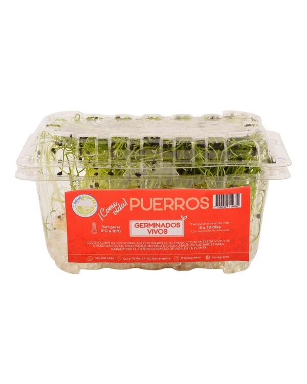 Puerro Aguagreens Germinado 30 G