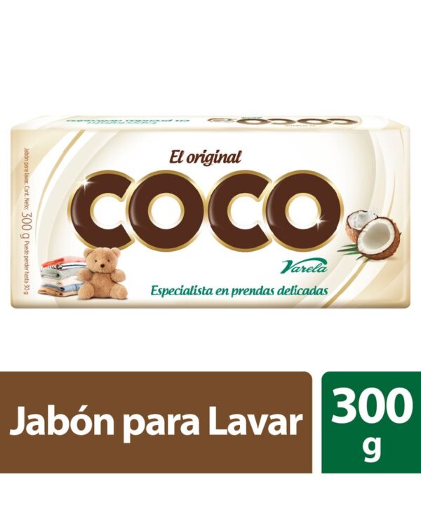 Jabón Coco Varela Original 300 G