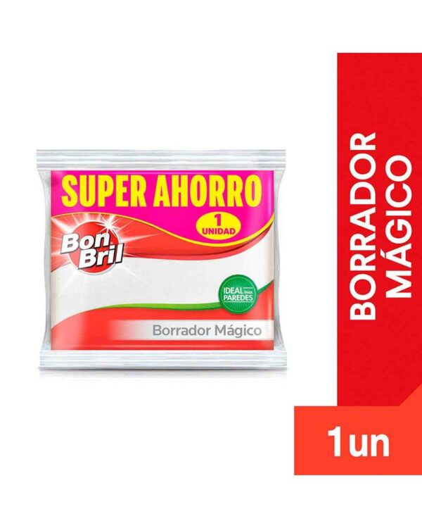 Esponja Bon Bril Borrador Mágico X1 Und