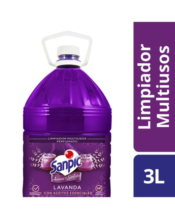 Limpia Pisos Sanpic Lavanda 3L