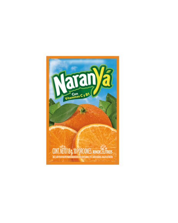 Refresco Instantáneo Naranja Yá 18 G