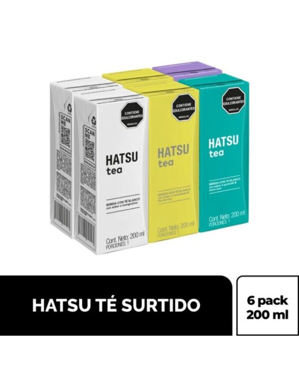 Té Hatsu Surtido 200 Ml X6 Unds