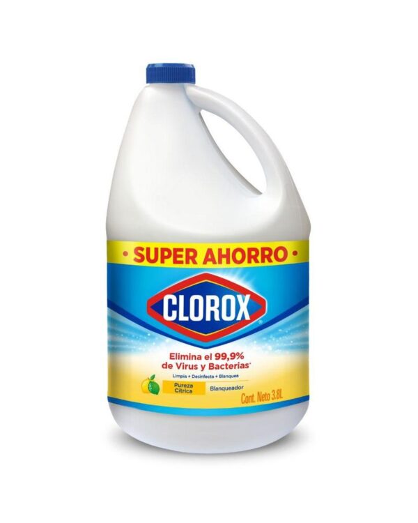 Blanqueador Clorox Pureza Citrica 3800 Ml