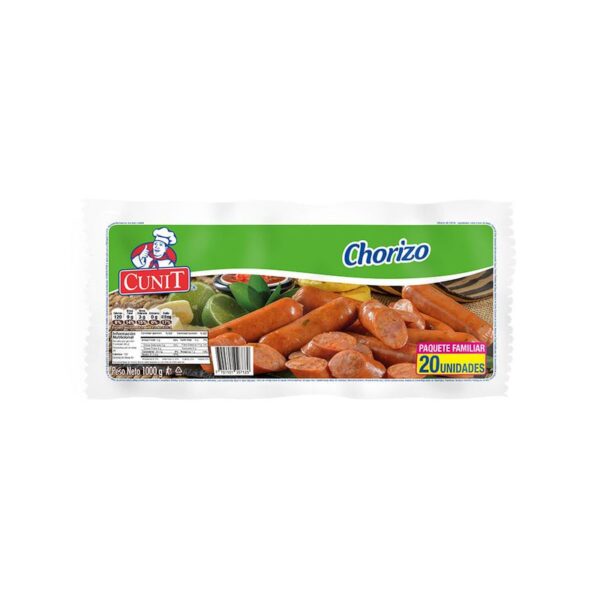 Chorizo Cunit x20und x1000g