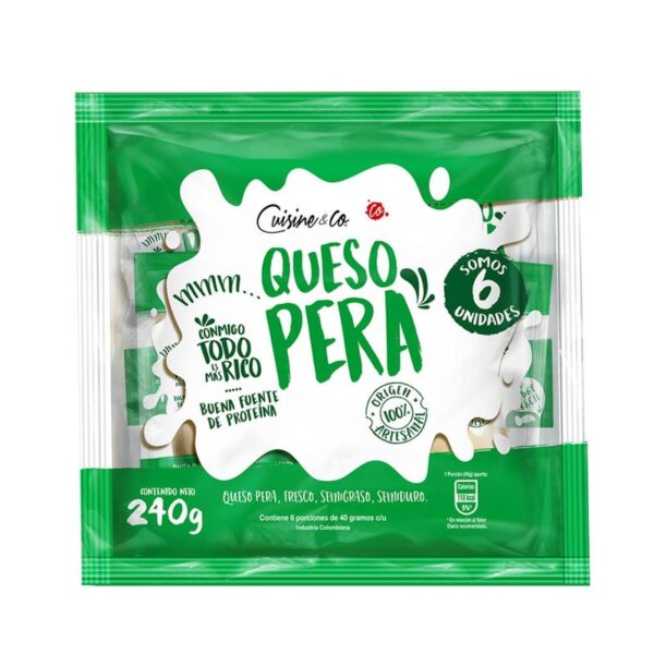 Queso pera Cuisine&Co x6und x240g