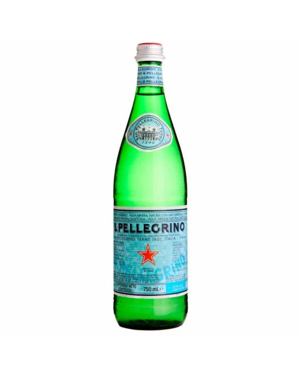 Agua San Pellegrino Con Gas 750 Ml