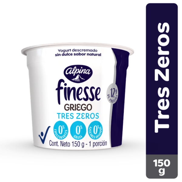 Yogurt Griego Triple Zero Finesse 150 grs