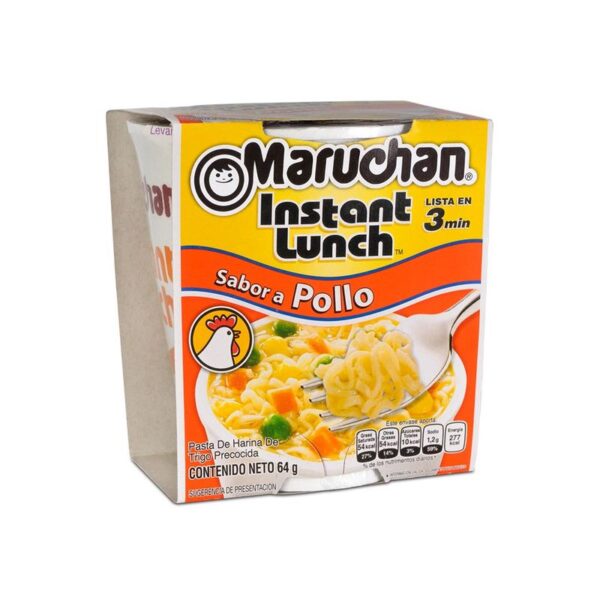 Sopa instantánea Maruchan sabor pollo x64g