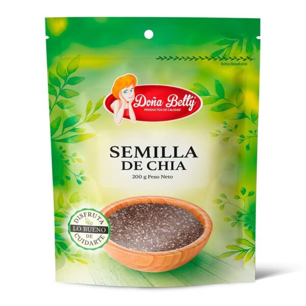 Semillas de chía Doña Betty x200g