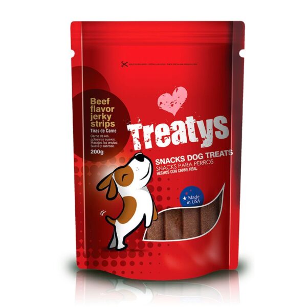 Snack de tiras de carne Treatys x200gr