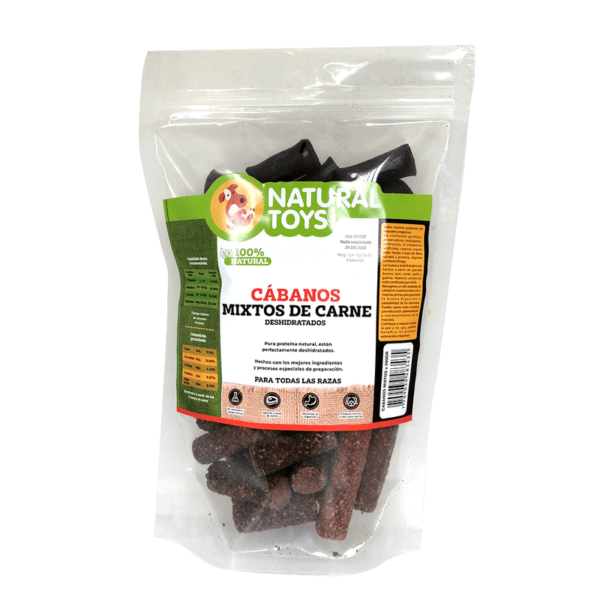 Snack Para Perro Natural Toys Mixto Cabanos Deshidratados x200g