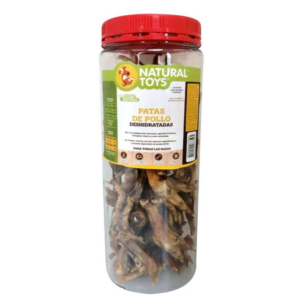 Snack Para Perro Natural Toys Patas De Pollo x30und