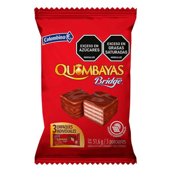 Quimbaya COLOMBINA Cubierta con chocolate (51.6 gr)