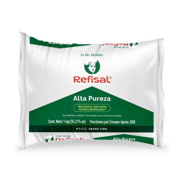 Sal REFISAL alta pureza (1000 gr)