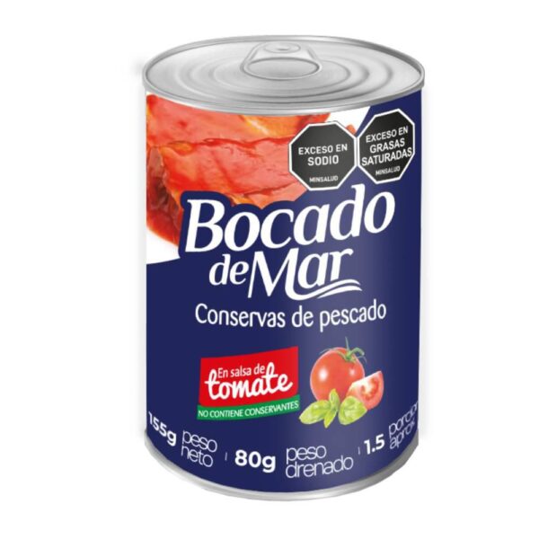 Sardina LA SOBERANA Conserva Tinapa Bocado Tomate (80 gr)