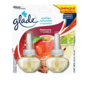 Ambientador Aceite Manzana Canela Repuesto X2u X21ml  Glade