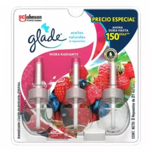Ambientador Aceite Mora Radiante X3u X21ml  Glade