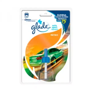 Ambientador Auto Sport Nitro Repuesto X7ml  Glade