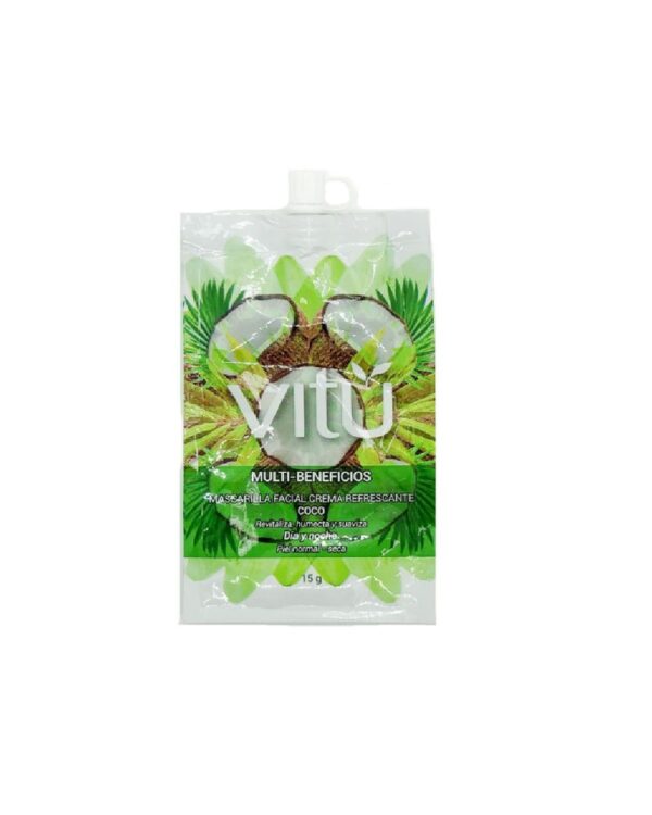 Mascarilla Vitú Coco Sachet 15 G