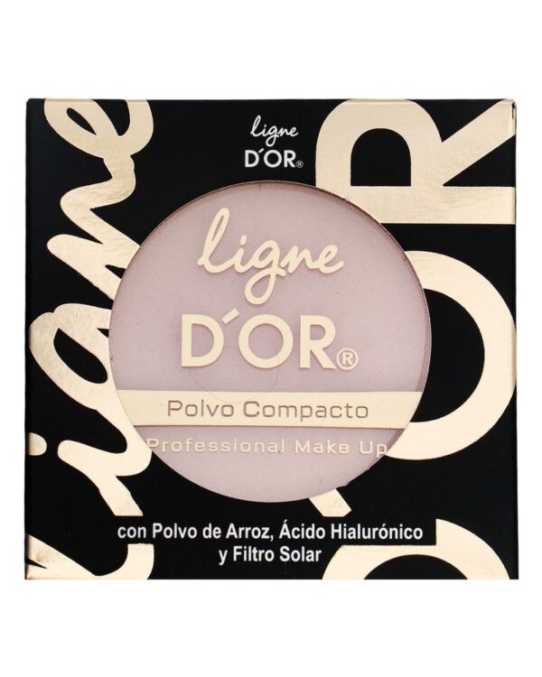 POLVO COMP LIGNE DOR BEIGE 14g