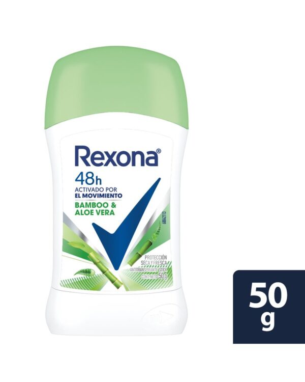 Desodorante Rexona Barra Mujer Bamboo 50 G